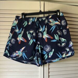 Patagonia 5” Baggies Shorts, Bird Print